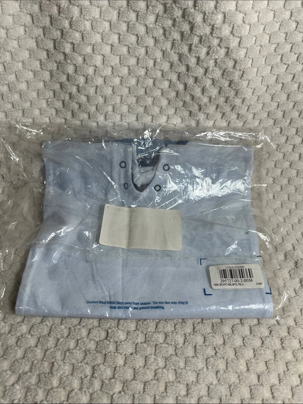 Old Navy Light Blue Baby Romper